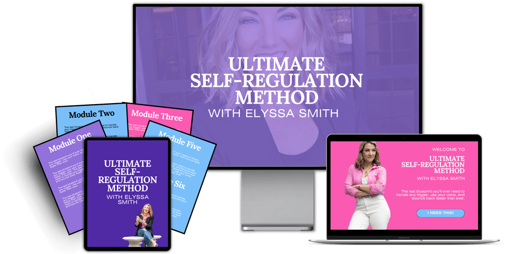 devices showing Elyssa Smith's Ultimate Self-Regulation Method